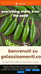 Mobile Screenshot of galassisementi.com